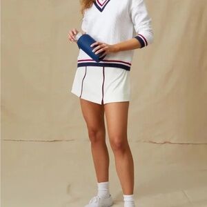 Tuckernuck Sport Americana Piped Tennis/Golf Skort